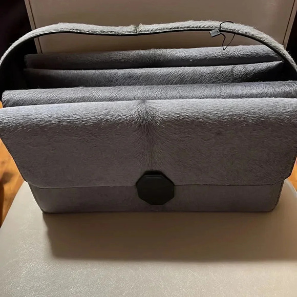 Alexander Wang Racketeer Calf Hair Sling Bag - Picture 11 of 16